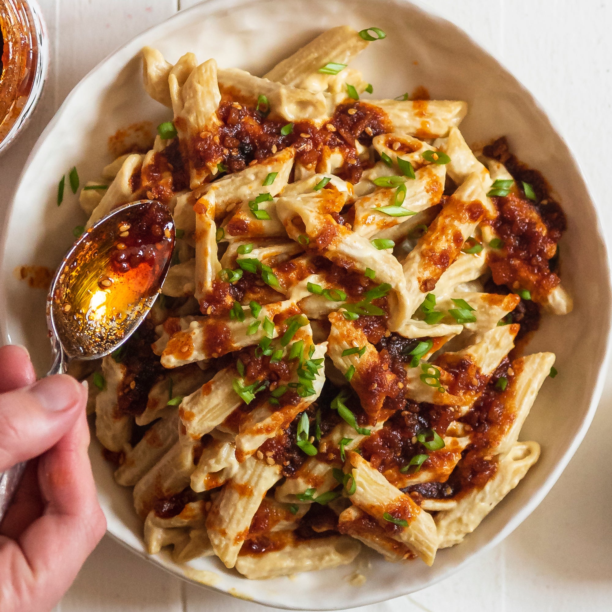 Miso Chili Penne – Chickapea