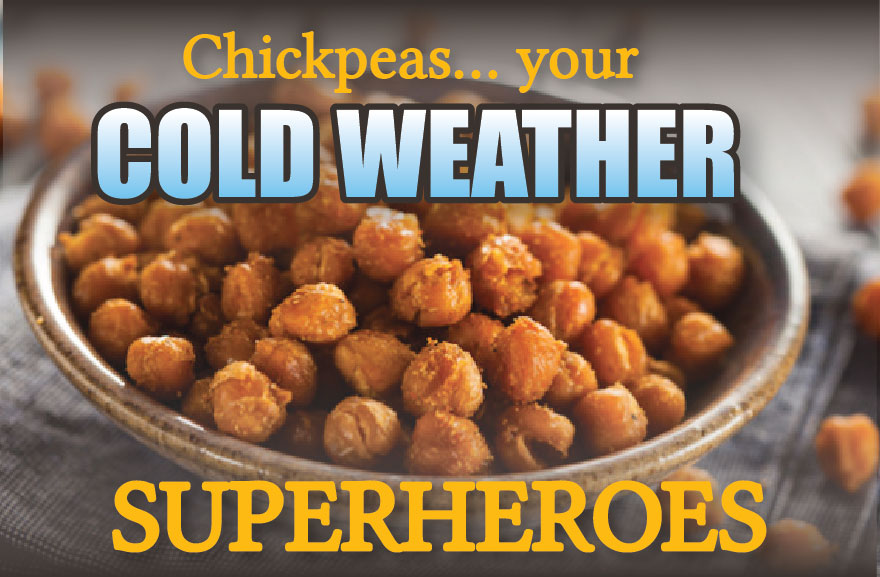 Chickpeas - Your Cold Weather Superhero